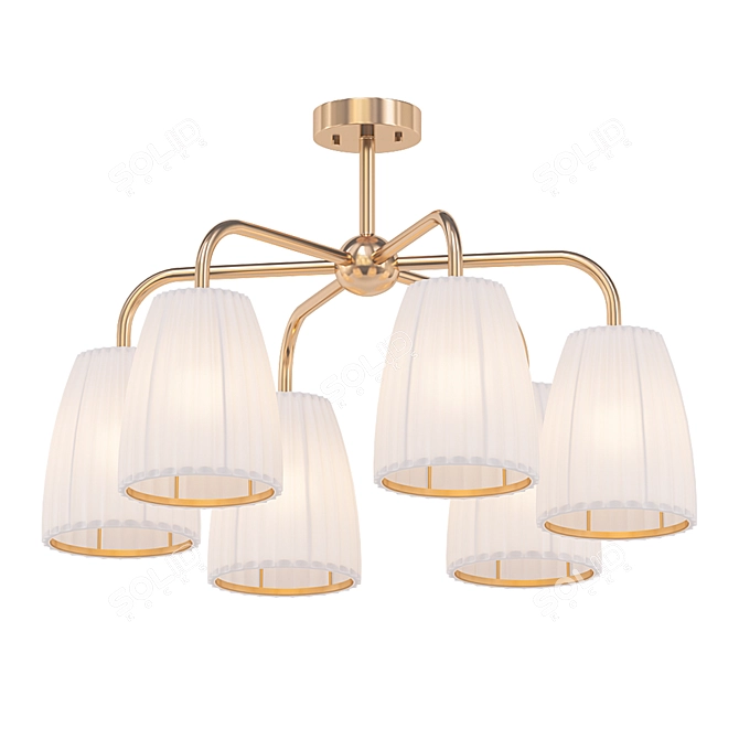 Montclair Pendant Chandelier - American Style 3D model image 1