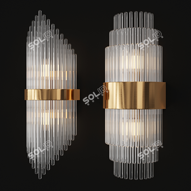 Garda Decor Sconce Set 3D model image 1