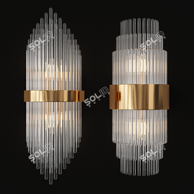 Garda Decor Sconce Set 3D model image 2