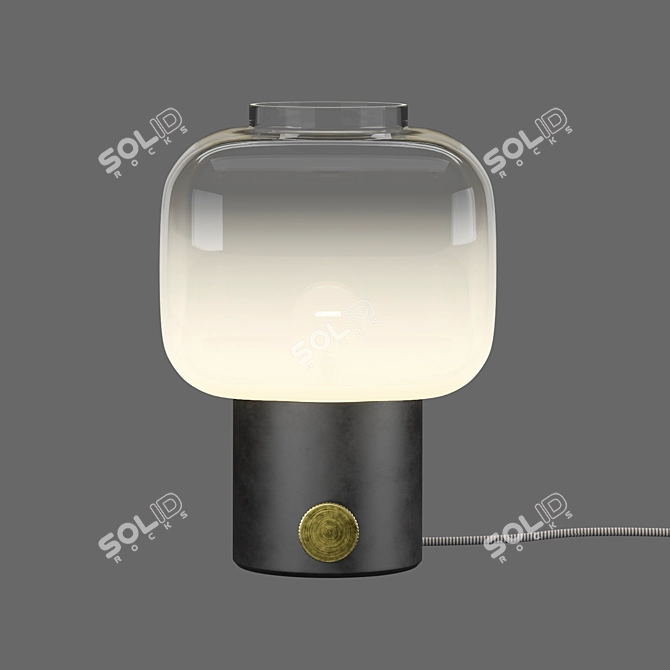 Sleek Martin Table Lamp 3D model image 2