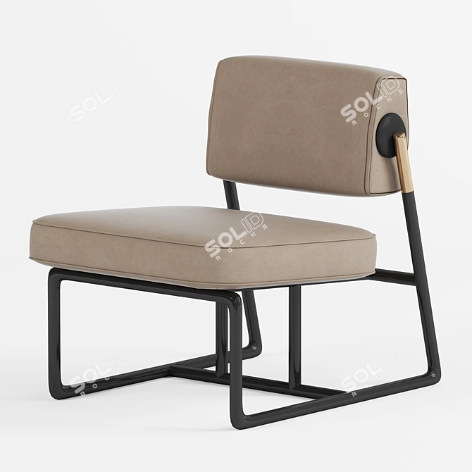 ComfortMax Leisure Chair 3D model image 3