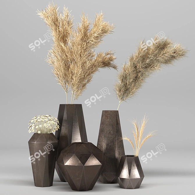 Premium Plant Collection for 3D Visualization 3D model image 1
