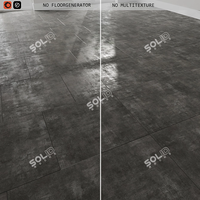 Parker Station Gray: Versatile Poly Edit with Multiple Layout Options 3D model image 1