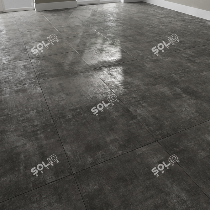 Parker Station Gray: Versatile Poly Edit with Multiple Layout Options 3D model image 3