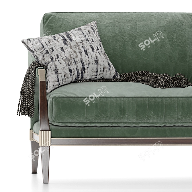 Regal Caracole Sofa 3D model image 3