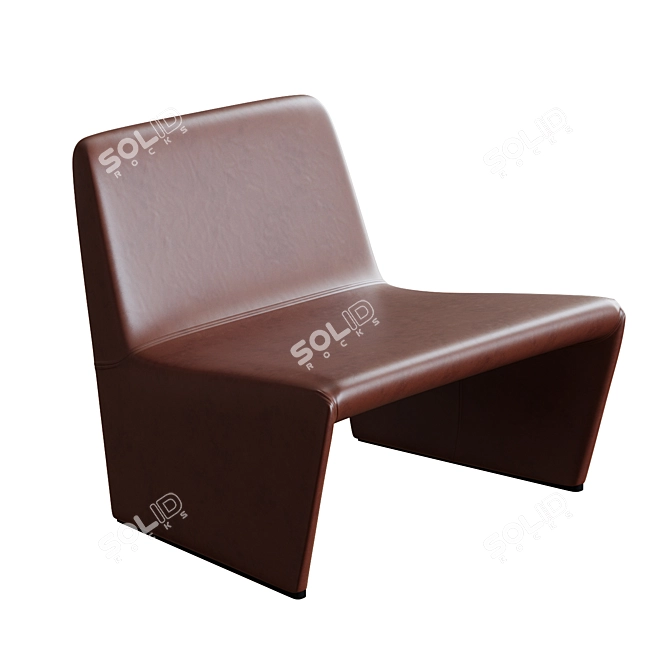 Patty Chair: Modern Elegance for Comfort 3D model image 1