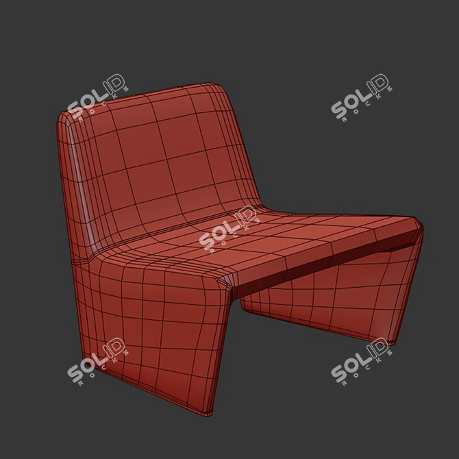 Patty Chair: Modern Elegance for Comfort 3D model image 2