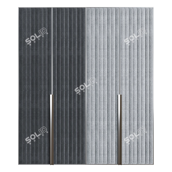 Muzafarov Collections Fabric Cupboard 3D model image 2