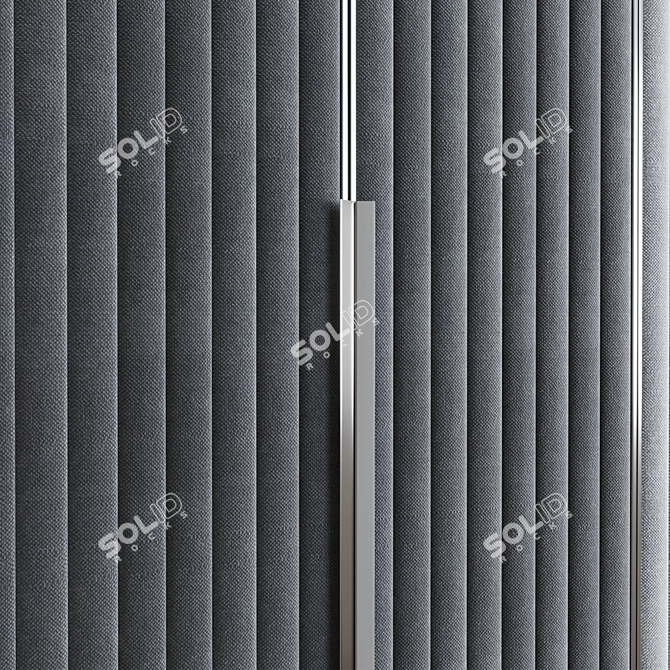 Muzafarov Collections Fabric Cupboard 3D model image 3