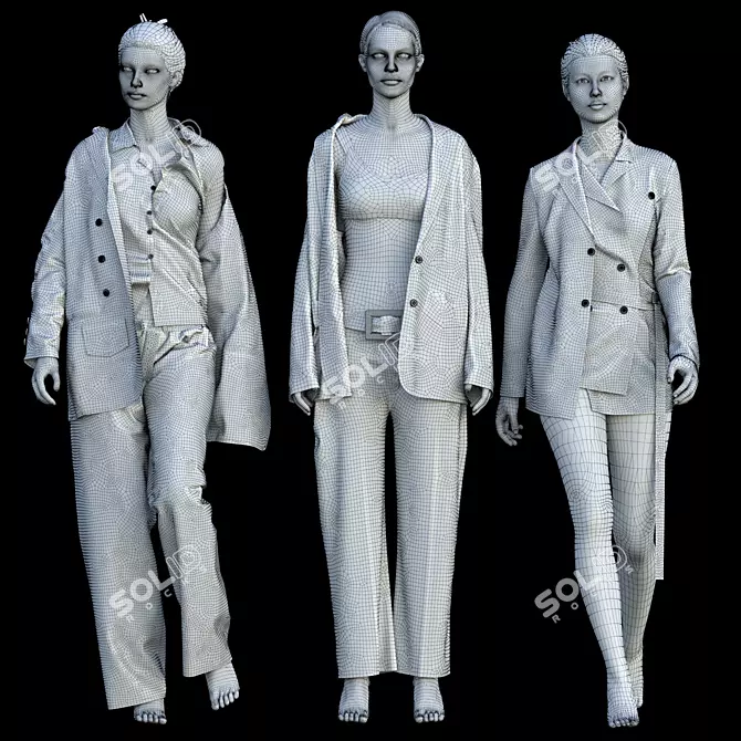Premium Cloth Collection 2014 3D model image 3