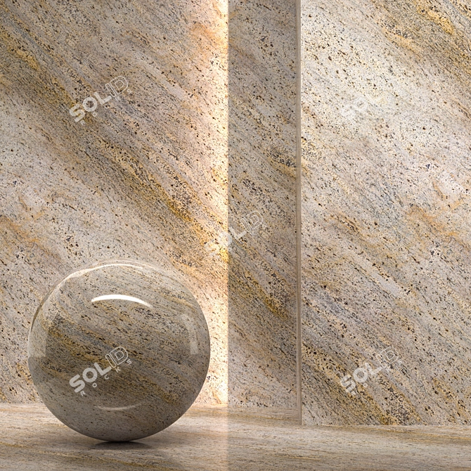 Seamless 4k Stone Textures 3D model image 1