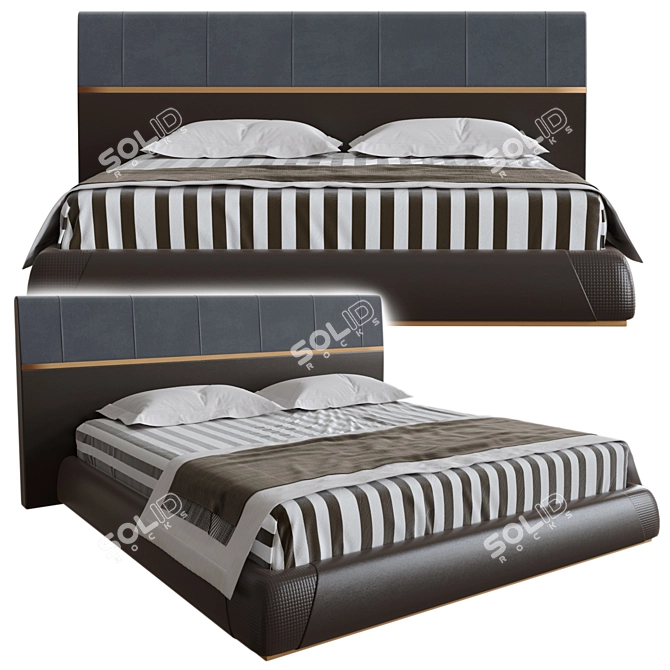 Maximize Your Designs with Dorian-Bed 3D model image 1