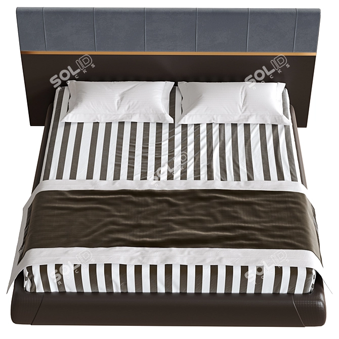 Maximize Your Designs with Dorian-Bed 3D model image 2