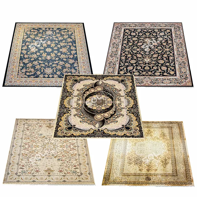 Luxury Persian Rugs - Vol. 12 3D model image 2