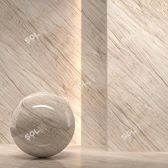  Seamless 4K Stone Texture 3D model image 1