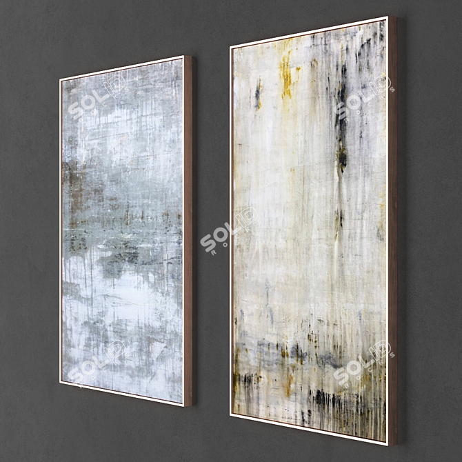 Modern Frames Collection - Set of 2 3D model image 3