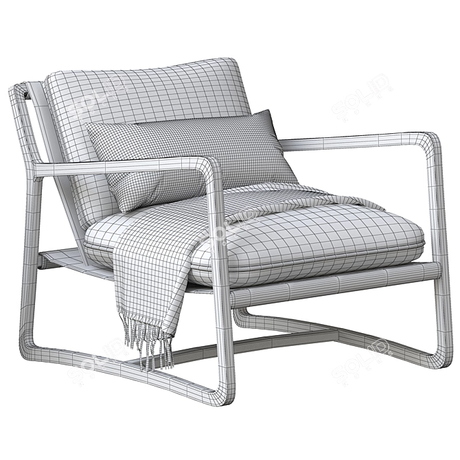 2015 Abbott Ace Chair 3D model image 5
