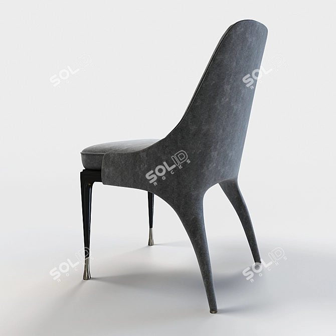 Elegant Palmyra Chair: Perfect Blend of Style 3D model image 2