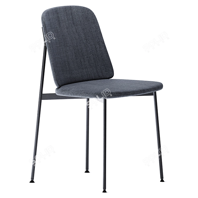 Stellar Works Crawford Dining Chair 3D model image 1