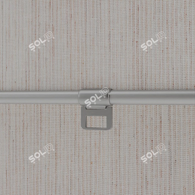 Beige Sandvedel Roller Blind - 5 Width Options 3D model image 2