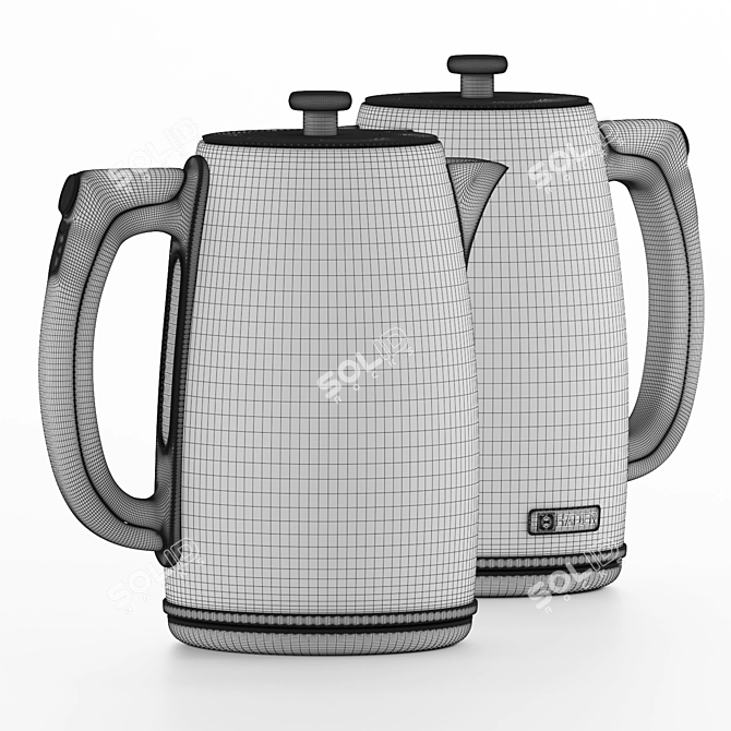 Haden Dorchester Kettle: Sleek and Stylish 3D model image 6