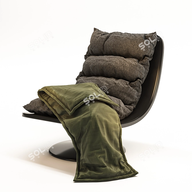 Modern Vray Armchair: 3D Max + FBX + OBJ 3D model image 2