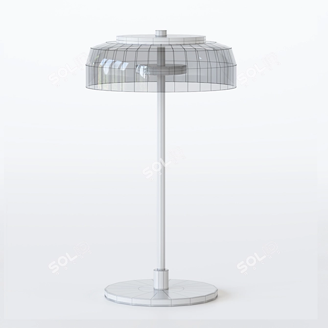 Elegant Nuura Blossi Table Lamp 3D model image 9