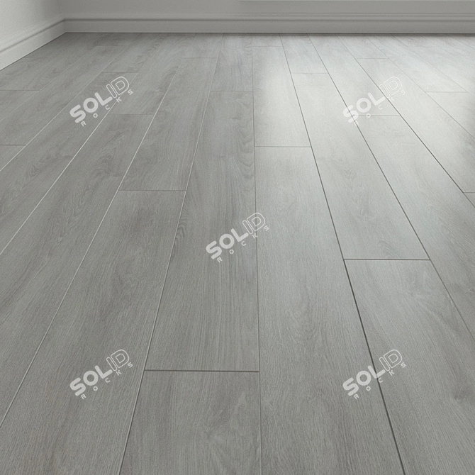 Premium Laminate Flooring: Select Midland Oak 22929 3D model image 1