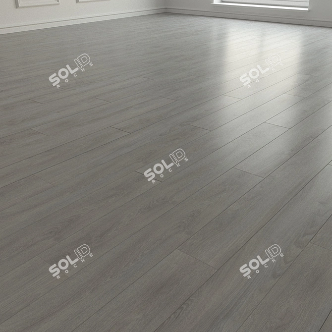 Premium Laminate Flooring: Select Midland Oak 22929 3D model image 2