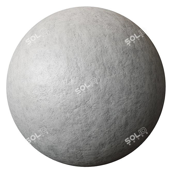 Decorative Plaster #89 - High Resolution Seamless Textures & Styled Material 3D model image 4