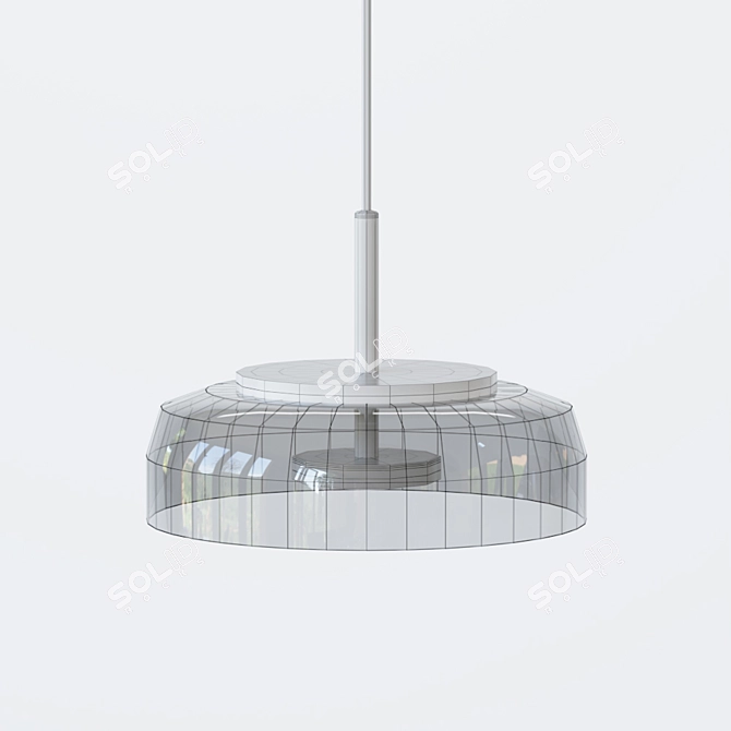 Elegant Nuura Blossi Pendant 3D model image 3