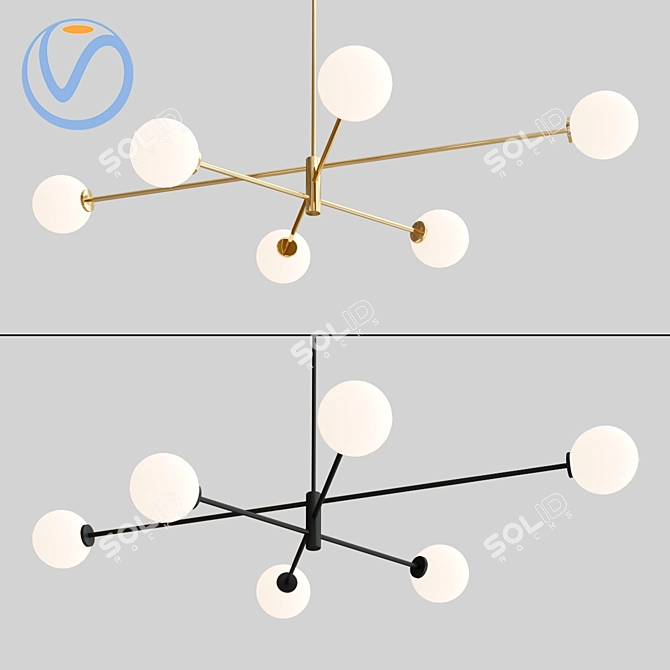 Sleek Trevi 6 Collection 3D model image 1