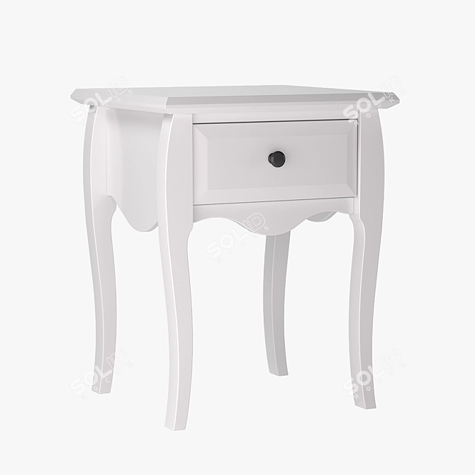 Elegant Lison Bedside Table - La Redoute Intérieurs 3D model image 1