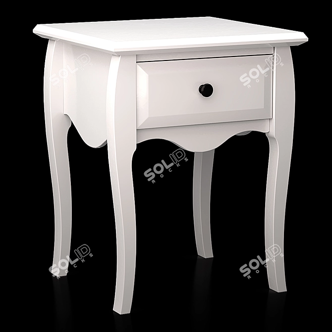 Elegant Lison Bedside Table - La Redoute Intérieurs 3D model image 4