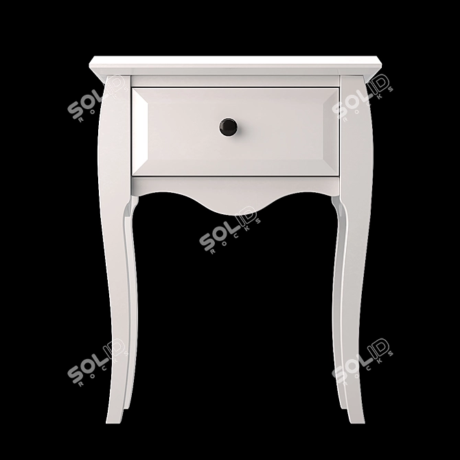 Elegant Lison Bedside Table - La Redoute Intérieurs 3D model image 5