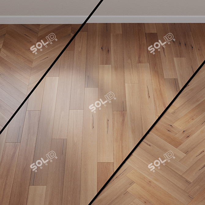 GOODWIN Oak Vogue Parquet 3D model image 1