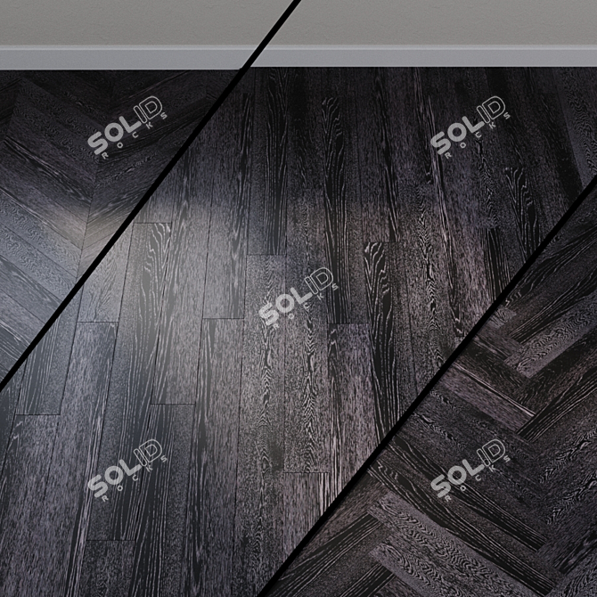 GOODWIN Oak Marengo Parquet: Elegant and Versatile 3D model image 1