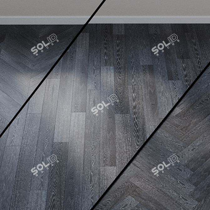 GOODWIN Wormwood Oak Parquet 3D model image 1