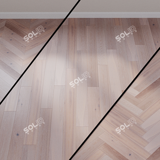 GOODWIN Oak Tobacco Parquet 3D model image 1