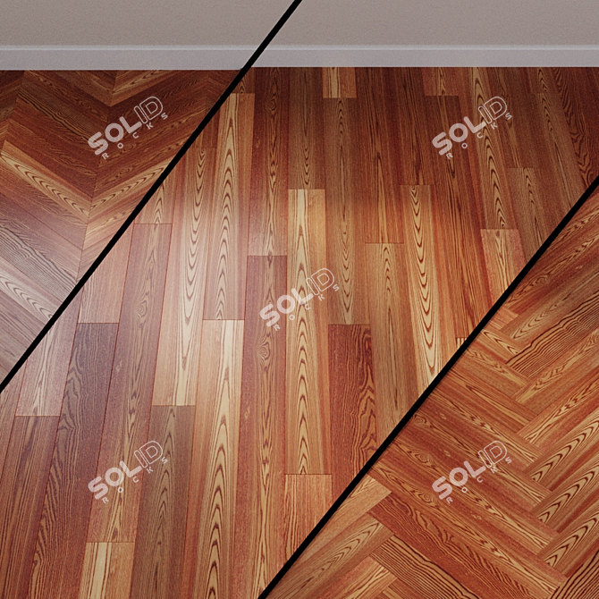 GOODWIN Ash Jasper Parquet - Exquisite and Versatile 3D model image 1