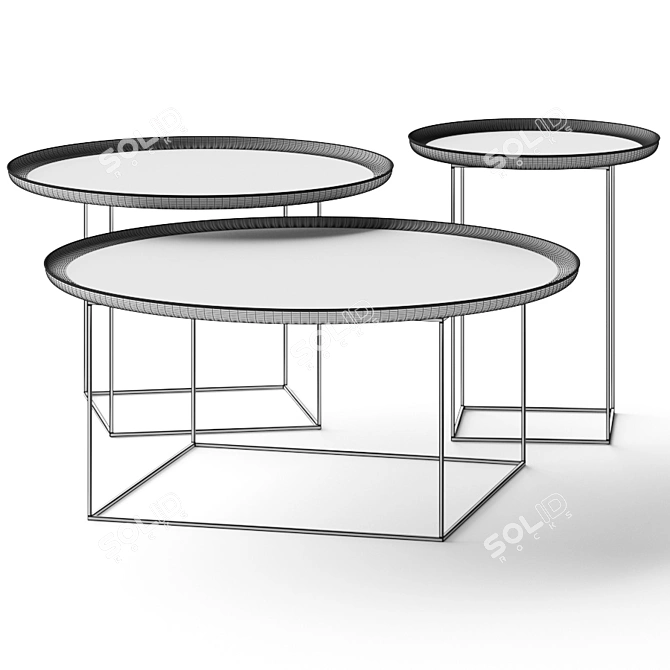 Norr11 Duke Coffee Tables: Modern Elegance for Any Space 3D model image 2