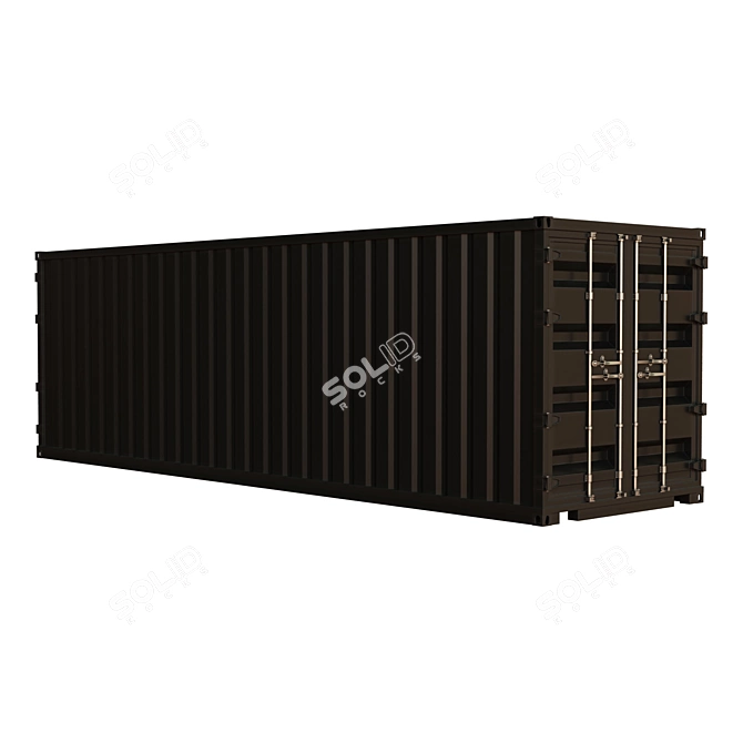 Standard Shipping Container | Container 3D model image 1