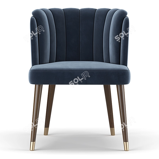 Elegant Isadora Dining Chair 3D model image 3