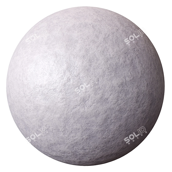 Seamless Plaster Texture Set 3D model image 3