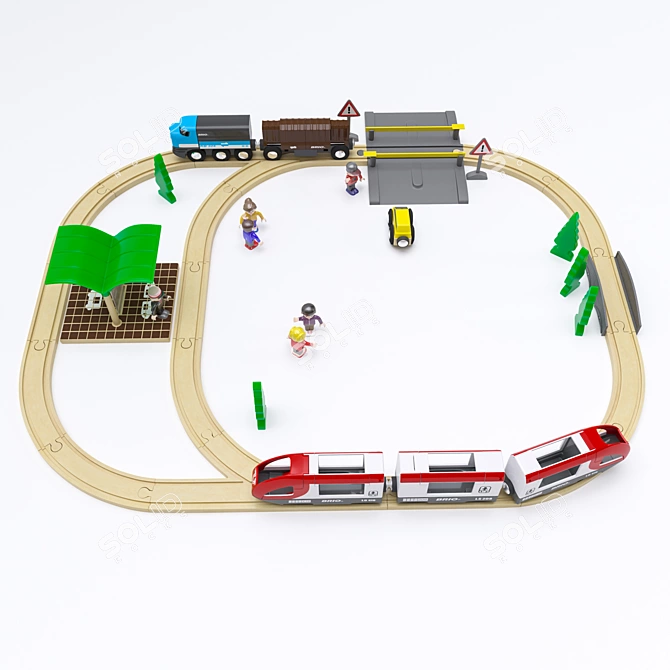 BRIO Toy Set: Endless Fun. 3D model image 3