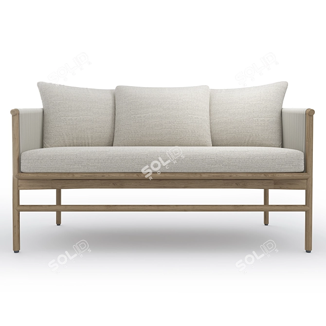 Elegant Slettvoll Amy Sofa 3D model image 2