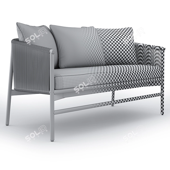 Elegant Slettvoll Amy Sofa 3D model image 5