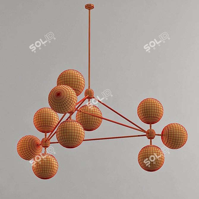 Modo 10 Globes: Versatile, Stylish Lighting 3D model image 2