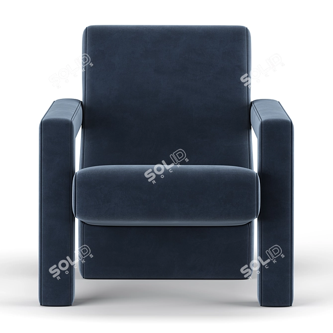 Rietveld Unesco Chair - Timeless Elegance 3D model image 3