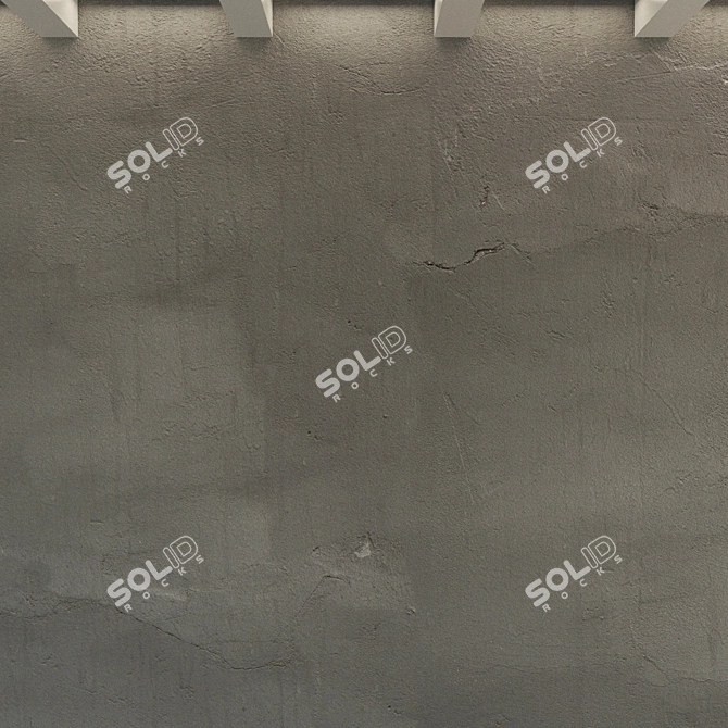 Title (English): Rustic Concrete Wall Texture

Title (Russian): Старинный Рельефный Бетонный 3D model image 3